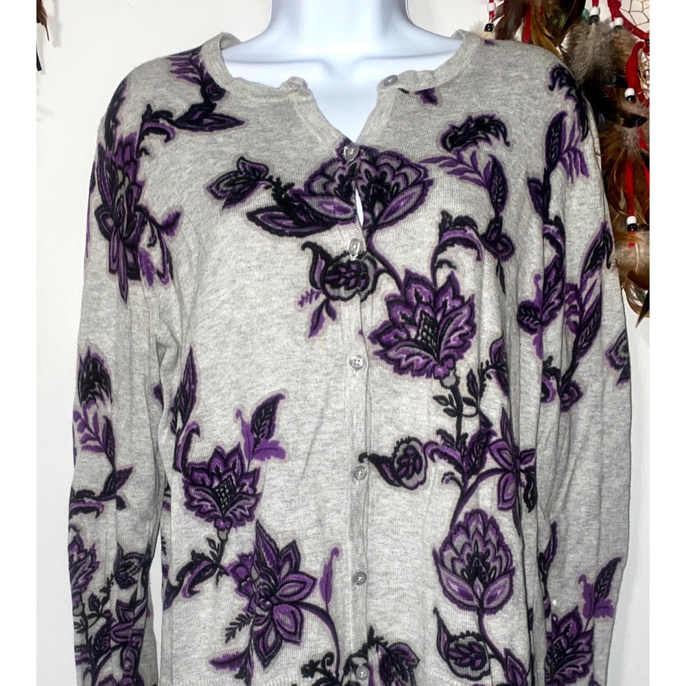 3/$15 Floral Cardigan